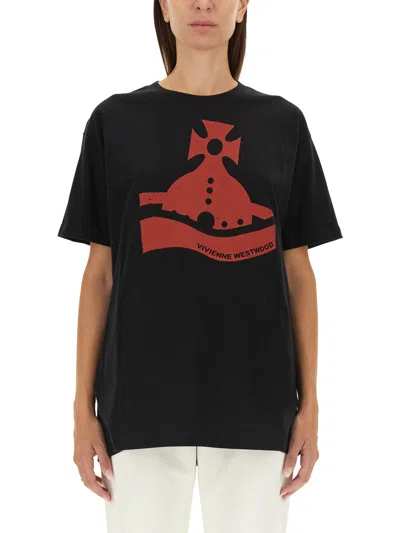 VIVIENNE WESTWOOD "SUNKEN ORB" T-SHIRT