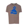 Vivienne Westwood Crewneck T-shirt Graphic Print In Grey