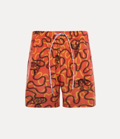 Vivienne Westwood Surf Boxer Wiggle Red M Men