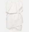 Vivienne Westwood Susana Draped Corset Dress In White