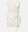 Vivienne Westwood Susana Draped Corset Dress In White