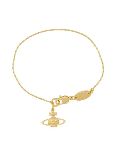 Vivienne Westwood "suzie" Bracelet In Gold