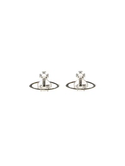 Vivienne Westwood "suzie" Earrings In Silver