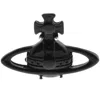 Vivienne Westwood Black Suzon Stud Single Earring In Black