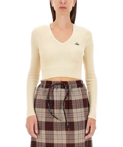 Vivienne Westwood Sweater In Sand