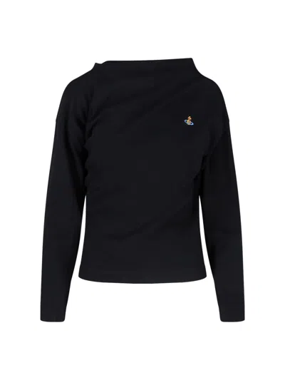 Vivienne Westwood Sweater "hebo" In Black