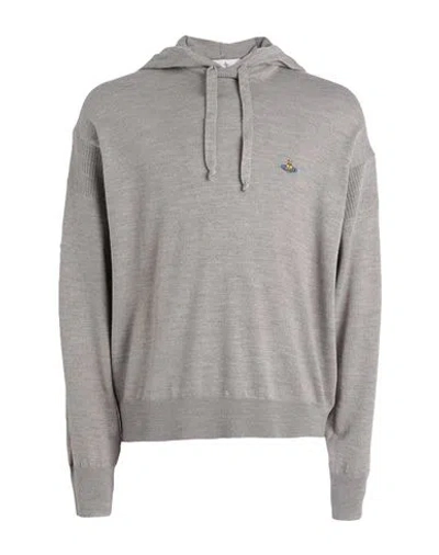 Vivienne Westwood Sweater Dove Grey Size Xxl Virgin Wool