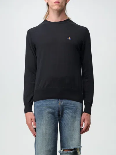 Vivienne Westwood Alex Wool Sweater In Black