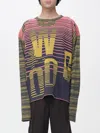 Vivienne Westwood Mens Multi Patterned Long-sleeves Knitted Jumper In Blue
