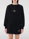 Vivienne Westwood Athletic Logo Jersey Sweatshirt In Schwarz