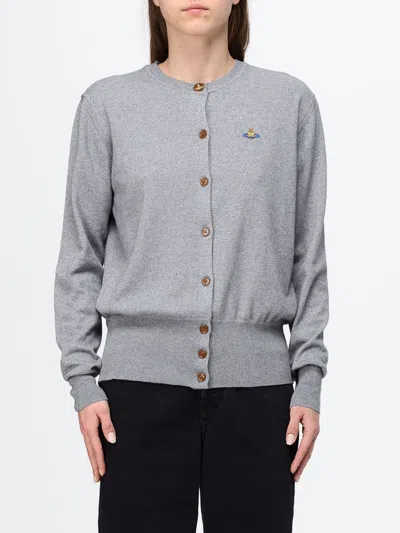 Vivienne Westwood Sweater Woman Color Grey In Gray