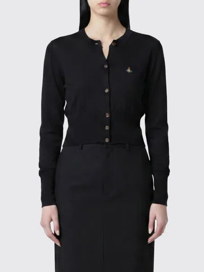 Vivienne Westwood Cardigan Bea In Lana In Black