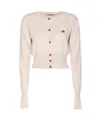 Vivienne Westwood Off-white Cashmere-blend Cardigan Women In Neutral