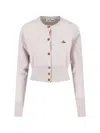 Vivienne Westwood Off-white Cashmere-blend Cardigan Women In Neutral