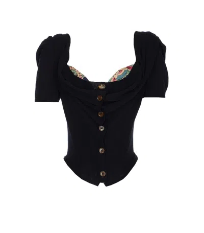 Vivienne Westwood Sweaters In Black