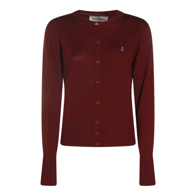 Vivienne Westwood Sweaters Brick In Red
