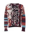 Vivienne Westwood Graffiti Pattern Knit Jumper In Multicolour