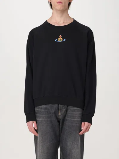 VIVIENNE WESTWOOD SWEATSHIRT VIVIENNE WESTWOOD MEN COLOR BLACK,G39344002
