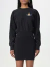 Vivienne Westwood Orb-embroidered Cotton Sweatshirt In Black