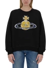 VIVIENNE WESTWOOD SWEATSHIRT WITH LOGO