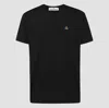 Vivienne Westwood T-shirt E Polo Nero In Black