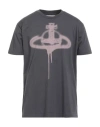 Vivienne Westwood T-shirt Grey Size L Cotton In Gray