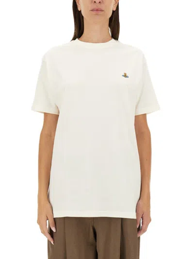 VIVIENNE WESTWOOD VIVIENNE WESTWOOD T-SHIRT "ORB" UNISEX