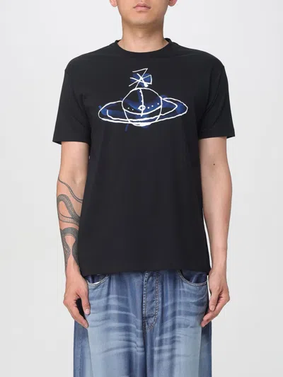 VIVIENNE WESTWOOD T-SHIRT VIVIENNE WESTWOOD MEN COLOR BLACK,H11989002