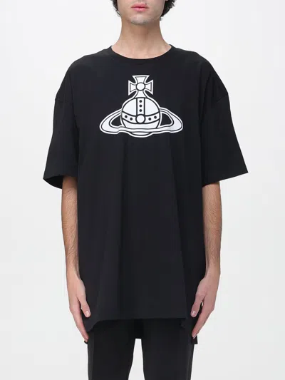 VIVIENNE WESTWOOD T-SHIRT VIVIENNE WESTWOOD MEN COLOR BLACK,H77225002