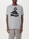 Vivienne Westwood T-shirt  Men Color Grey 1 In Grau 1