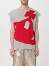 Vivienne Westwood Mesh Tank Top Orb Print In Grey