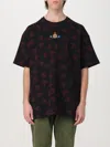 Vivienne Westwood Black Oversized T-shirt In Bunt