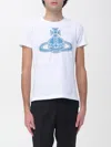 Vivienne Westwood White Paris Orb Classic T-shirt In White
