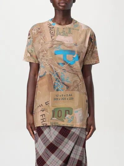 Vivienne Westwood T-shirt  Woman Color Brown In Braun