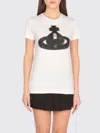 Vivienne Westwood Woman T-shirt White Size L Organic Cotton