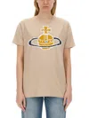 VIVIENNE WESTWOOD T-SHIRT WITH LOGO