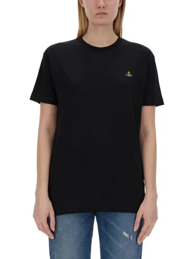 Vivienne Westwood Organic Classic Jersey T-shirt In Black