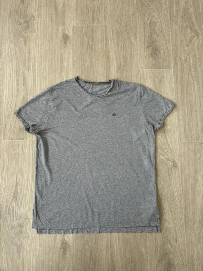 Pre-owned Vivienne Westwood T Shirt Y2k In Grey