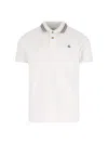 Vivienne Westwood Ribbed Collar Short Sleeves T-shirt In White