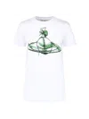 Vivienne Westwood Orb Printed Crewneck T-shirt In White