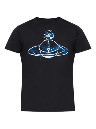 Vivienne Westwood T-shirts And Polos In Black