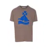 Vivienne Westwood Crewneck T-shirt Graphic Print In Grey