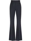 Vivienne Westwood Tailored Black Trousers With Flared Leg In Blue