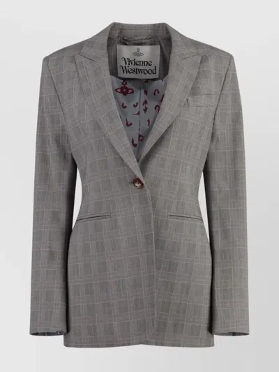 VIVIENNE WESTWOOD TAILORED JACKET FEATURING PADDED SHOULDERS