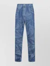 Vivienne Westwood Tailored Trousers With Pockets And Stitching In Blue
