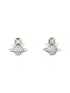 Vivienne Westwood Tamia Orb Stud Earrings In Metallic