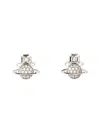 Vivienne Westwood Tamia Orb Stud Earrings In Metallic