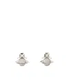 Vivienne Westwood Tamia Orb Stud Earrings In Metallic