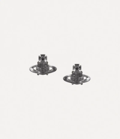 Vivienne Westwood Tammy Earrings Ruthenium-grey-cz Ruthenium-grey-cz Women