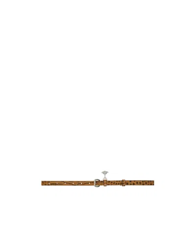 Vivienne Westwood Tan Alex Charm Belt